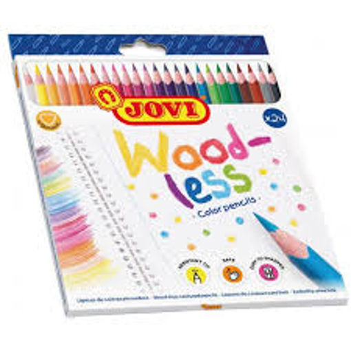 Picture of JOVI PENCIL COLOURS W/LESS X24